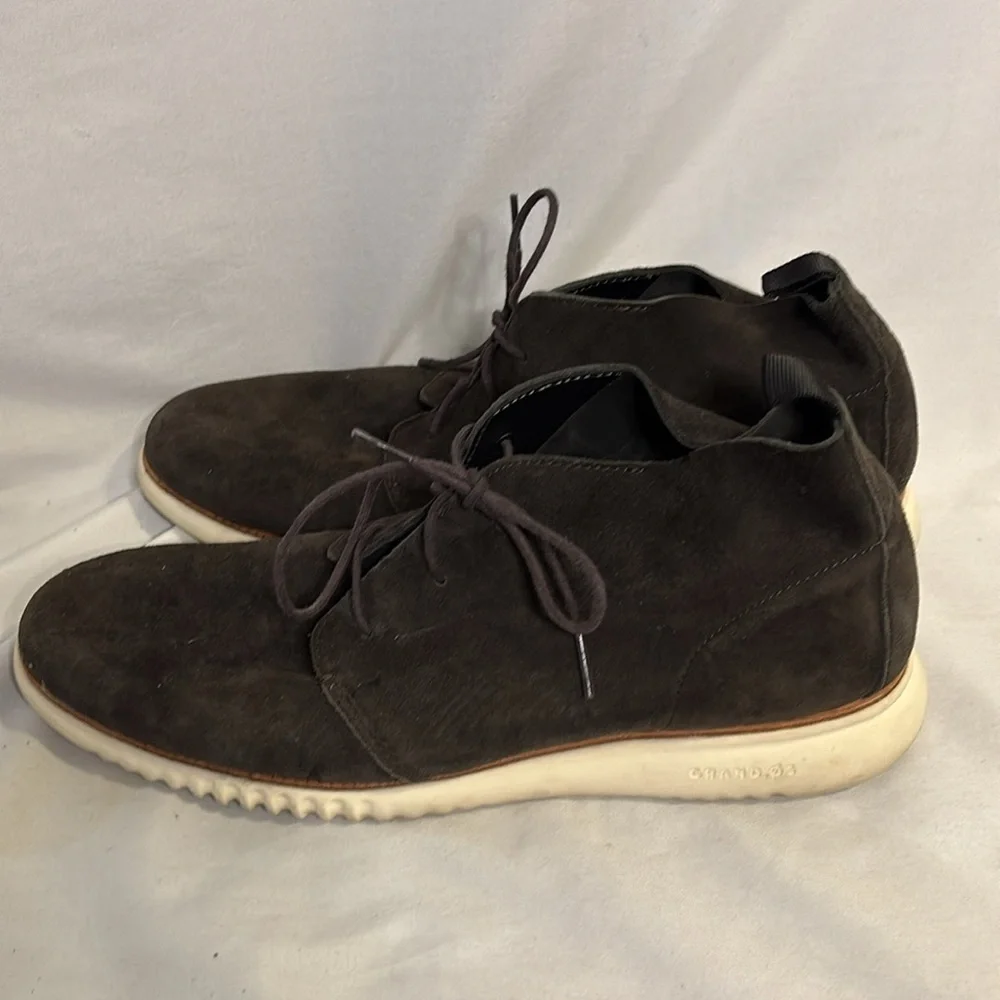 Cole Haan Zero Grand Suede Chukka Shoes Lace up Men's 13M